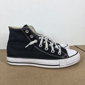 Converse Chuck Taylor All Star Womens Black And White Size 7.5 High Top Shoes
